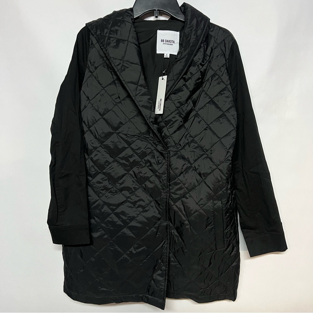 BB Dakota Black Quilted Jacket